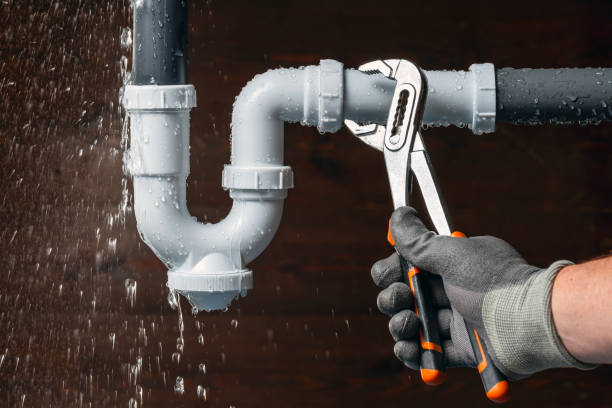 Professional Pipe Repair technician working in Jackson Center, PA